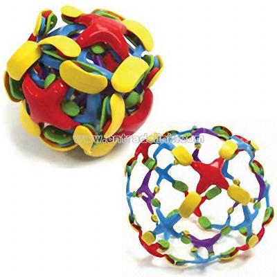 Twist Sphere, Made of Plastic