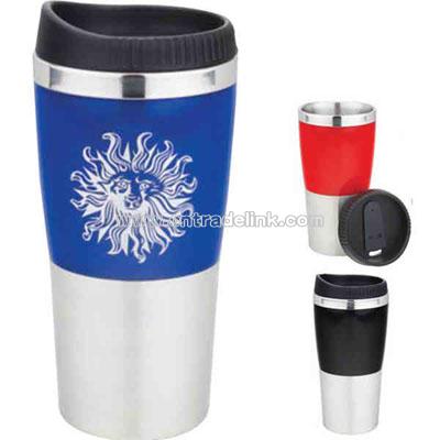 Two-tone stainless steel tumbler