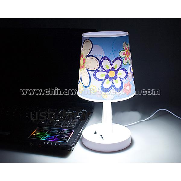 USB Desk Lamp with Fan