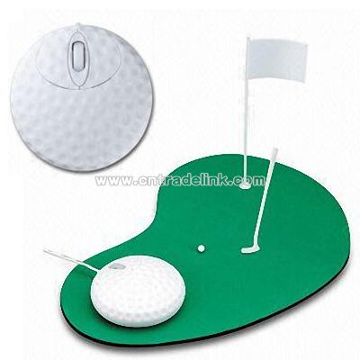USB Golf Ball Shaped Mouse
