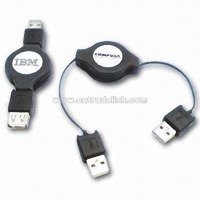 USB Retractable Cables for Card Readers
