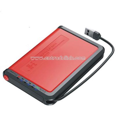 USB2.0 to 2.5 inch SATA HDD Enclosure Built-in Cable
