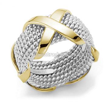 Unique Men's 925 Sterling Silve Ring