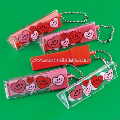 Valentine Eraser Key Chains