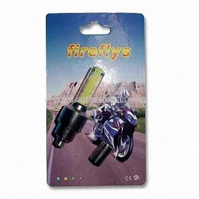 Valve Cap Light for Motorcycle and Bicycles