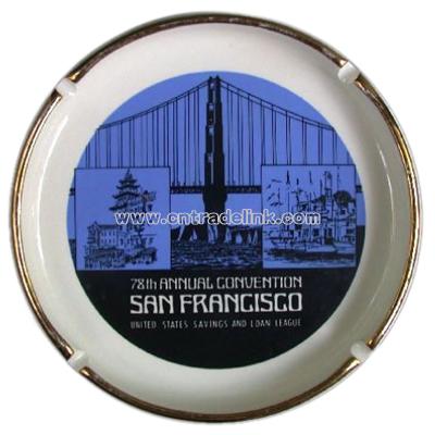 Vintage 70s San Francisco Savings & Loan Convention Ashtray
