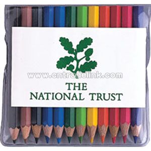 WALLET OF COLOURING PENCILS