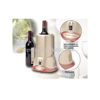 WINE BOTTLY COOLER & WARMER WITH LED DISPLAY