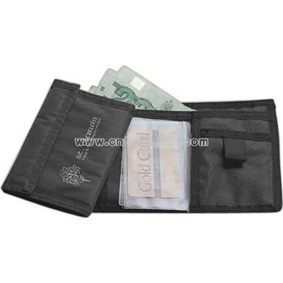 Wallet made of 420 denier nylon