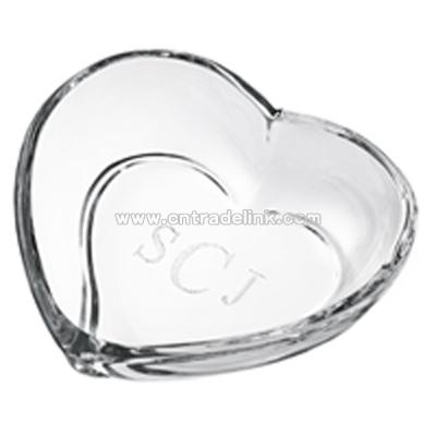 Waterford Crystal Siren Heart Dish