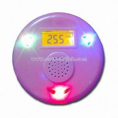 Waterproof Floating Musical Bath Thermometer with Speaker