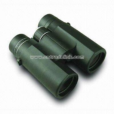 Whitetail 10x42 Black Binocular with Rubber Covering