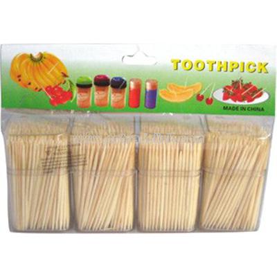 Wholesale TOOTHPICK 1200ct CLEAR CONTAINER