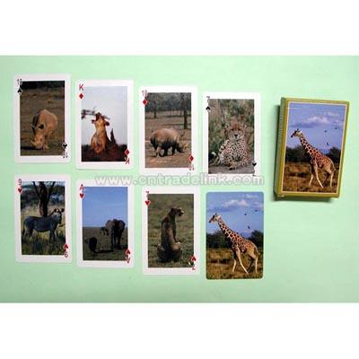 Wildlife Playing Card