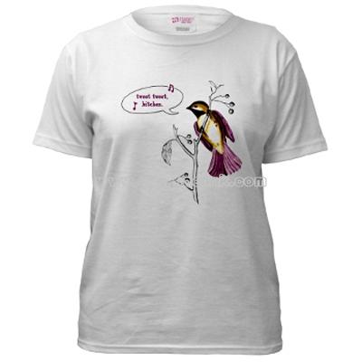 Women's: Tweet Tweet Bitches T-shirt (white)