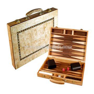 Wood Backgammon Set
