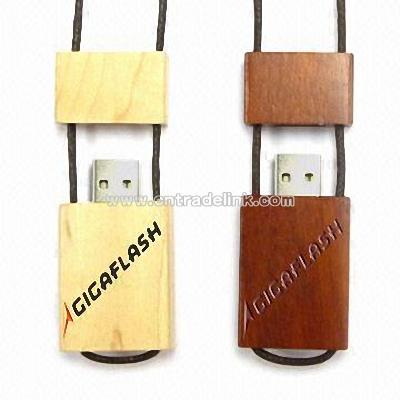 Wooden USB Flash Memory Stick