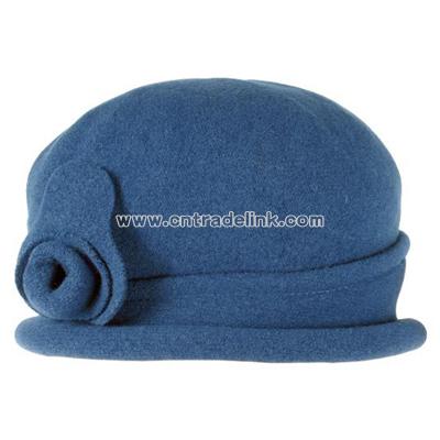 Wool-Spencer Cloche hat