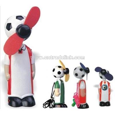 World Cup Soccer Mini Fan for Promotional