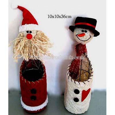 X'mas Gift - Santa Claus Snowman
