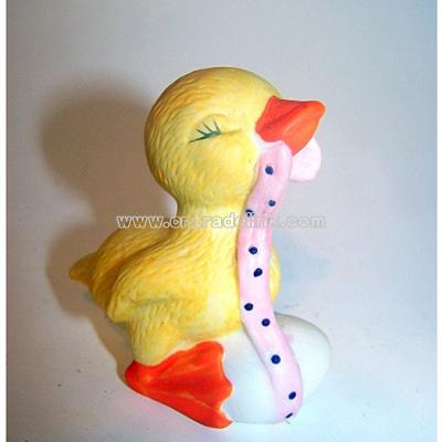 Yellow Baby Duck, Duckling Figurine