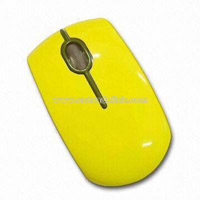 Yellow Computer Mouse
