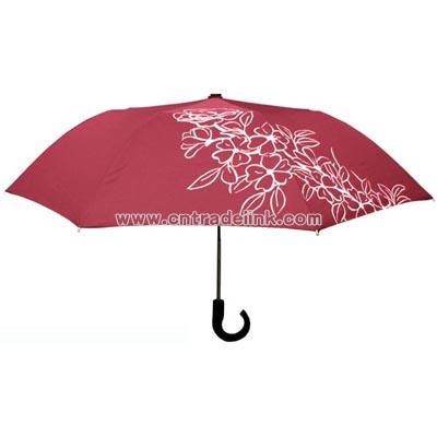 bloom (c) crimson Compact Umbrellas
