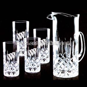 crystal pitcher