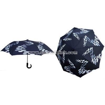 dew (c) black Compact Umbrellas