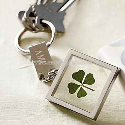 four-leaf clover key chain