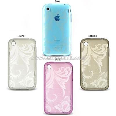 iPhone 3G 3GS Blooming Flower Crystal Design Case