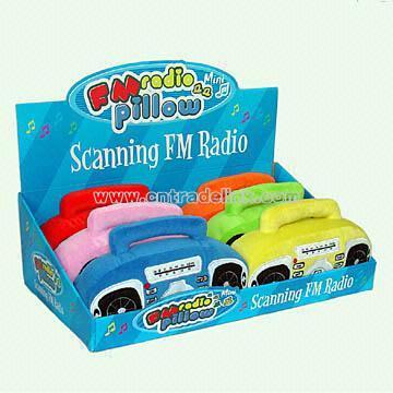 mini plush scan radio