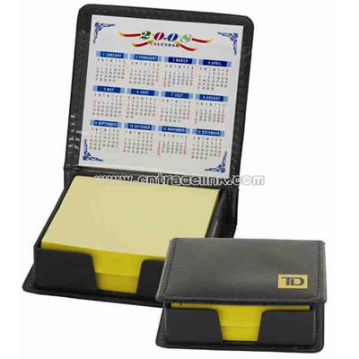 sticky note box gift set with 2 year calendar.