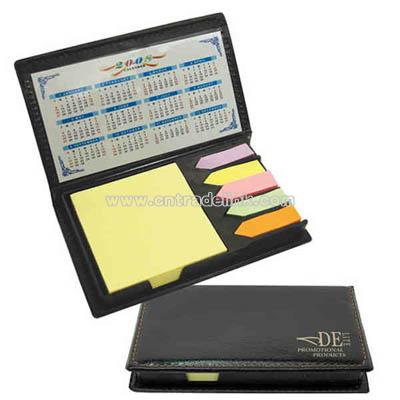 sticky note box gift set with 2 year calendar