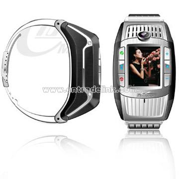 1.3 Inch Touch Panel Wrist Watch Mobile Phone with Camera Bluetooth