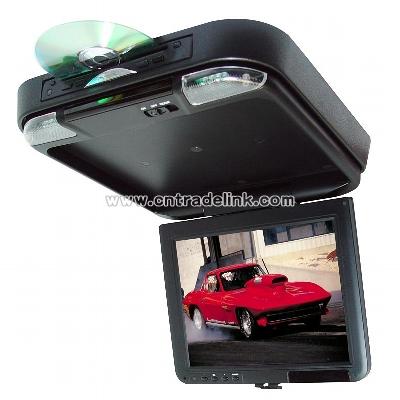 10.4-inch Flip-down DVD Player with Built-in TV