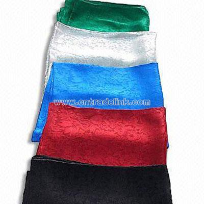 100% Silk Jacquard Scarves
