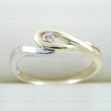 10K Gold Diamond Ring