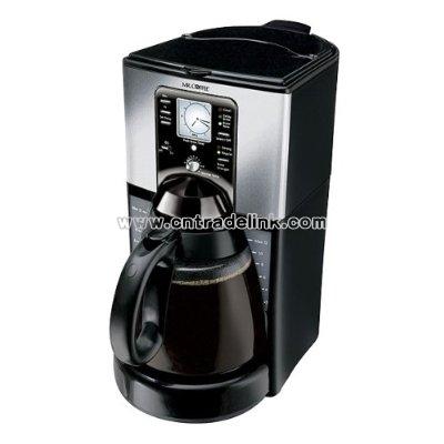 12-Cup Programmable Coffeemaker - Stainless Steel