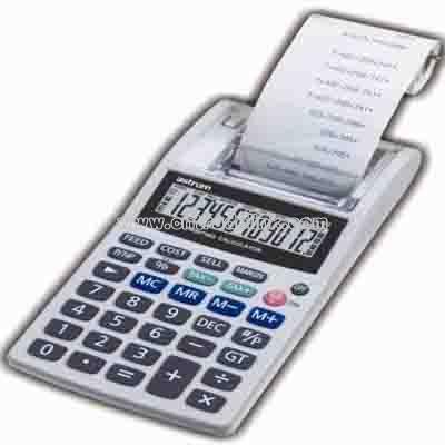 12-Digit 1-Color Printing calculator with Big Display