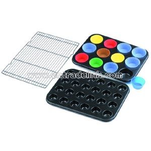 15 Pcs Non-Stick Bakeware