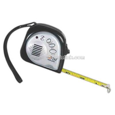 16'/5m Tape measure with message recorder