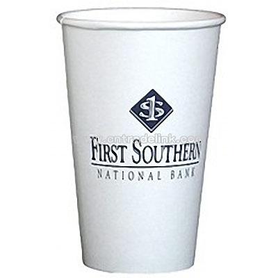 16 oz. White Paper Cups