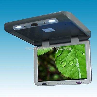 17-inch Flip-down Car Monitor with IR/FM, TV