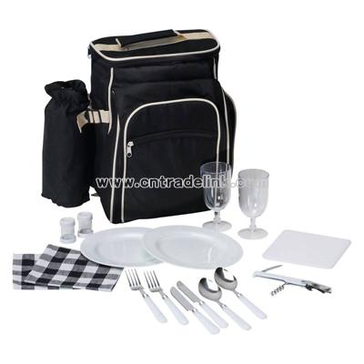 17pc Picnic Set in Backpack