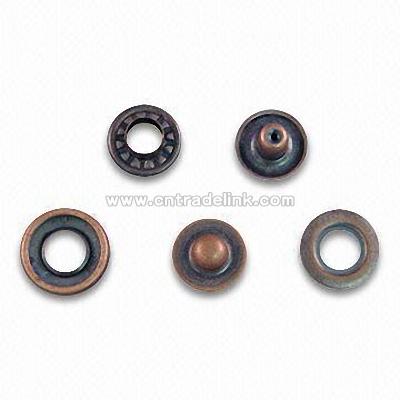 18mm Brass Snap Buttons