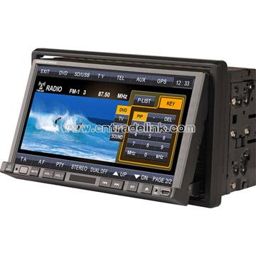 2 Din Car DVD Player with GPS Dual Zone