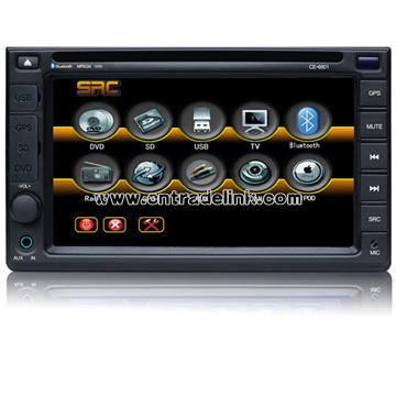 2 Din In-dash Car DVD with GPS