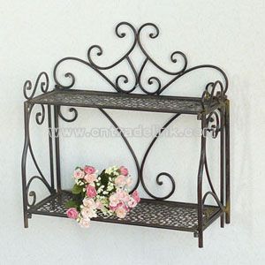 2-Tier Wall Shelf