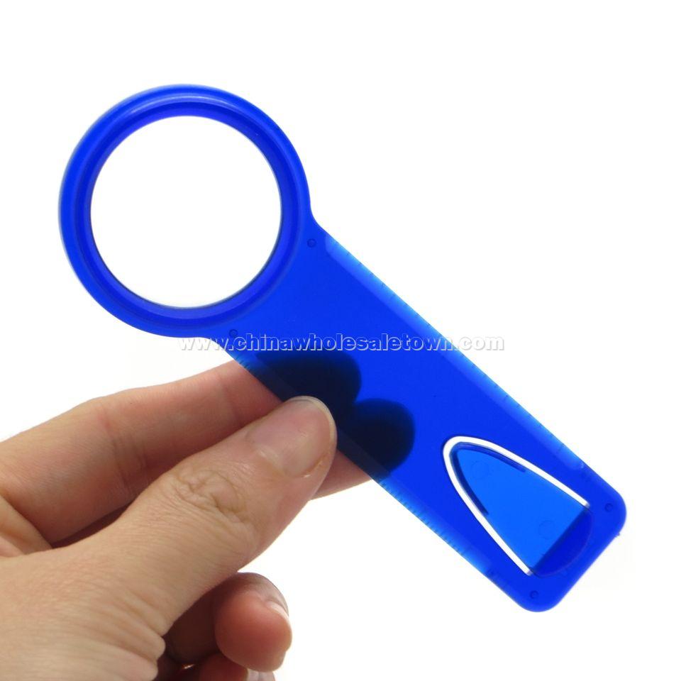 2 in 1 Eyes Loupe with Ruler Function Bookmark